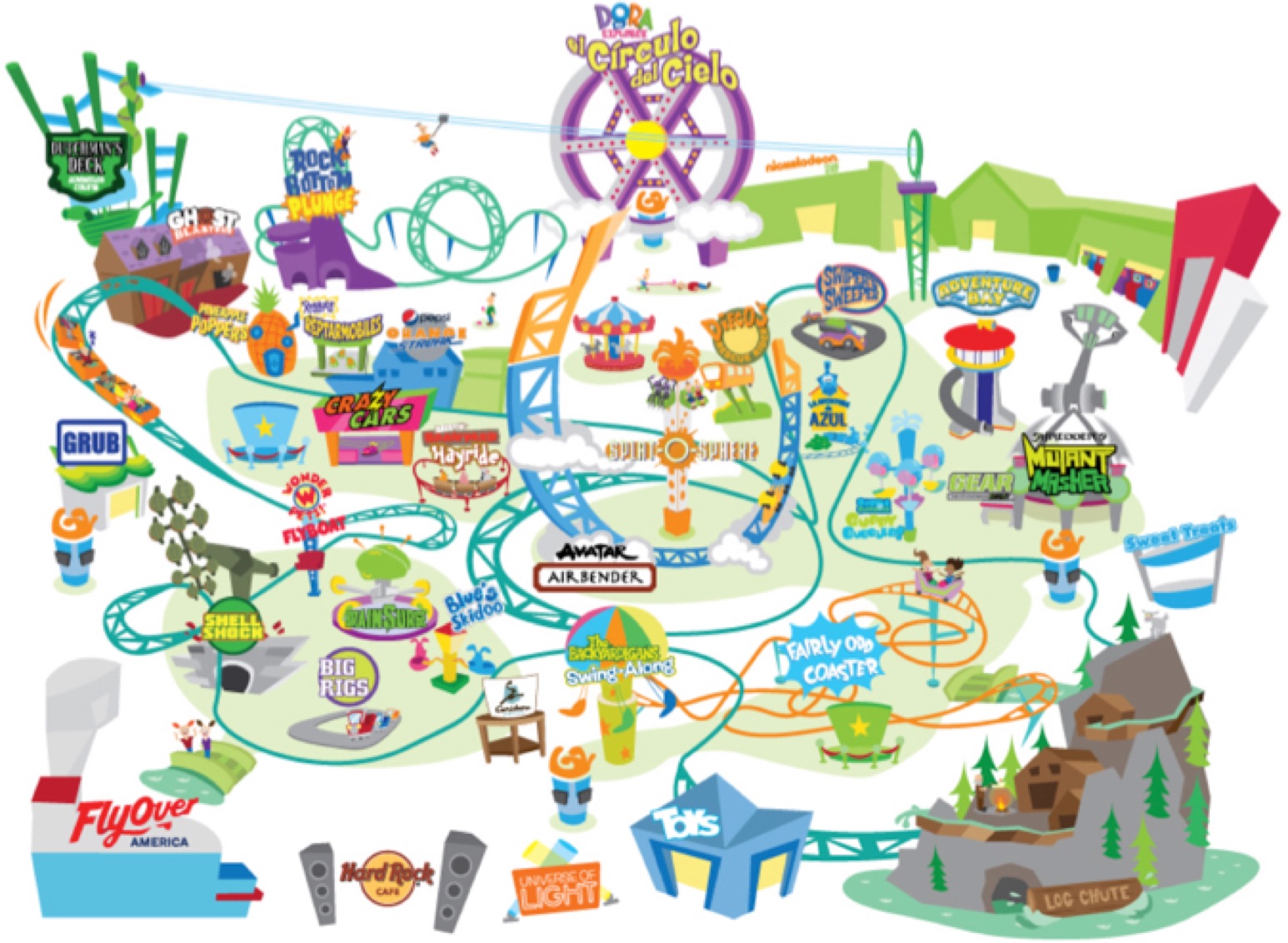 Nickelodeon Universe Mall Of America Map My XXX Hot Girl